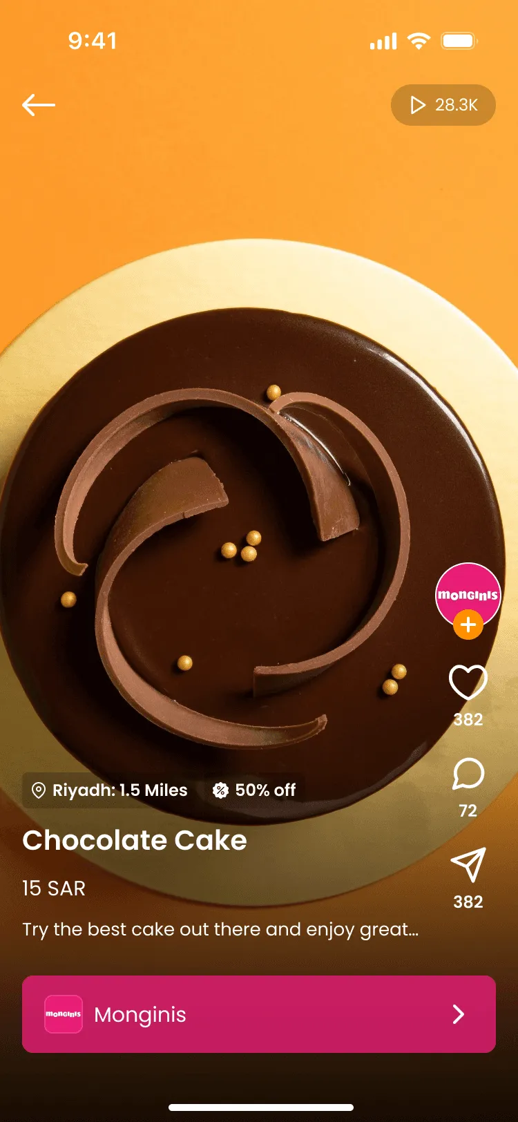 Koinz Social food reel